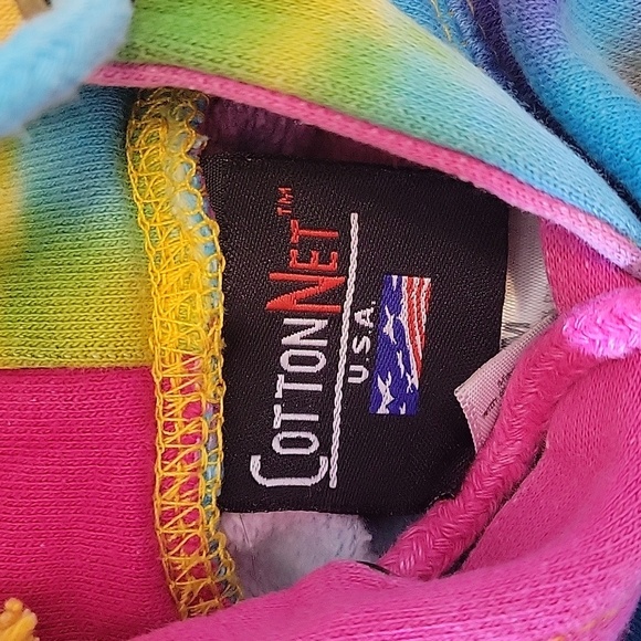 San Francisco Tie Dye Hoodie Size Medium Unisex - Picture 6 of 9